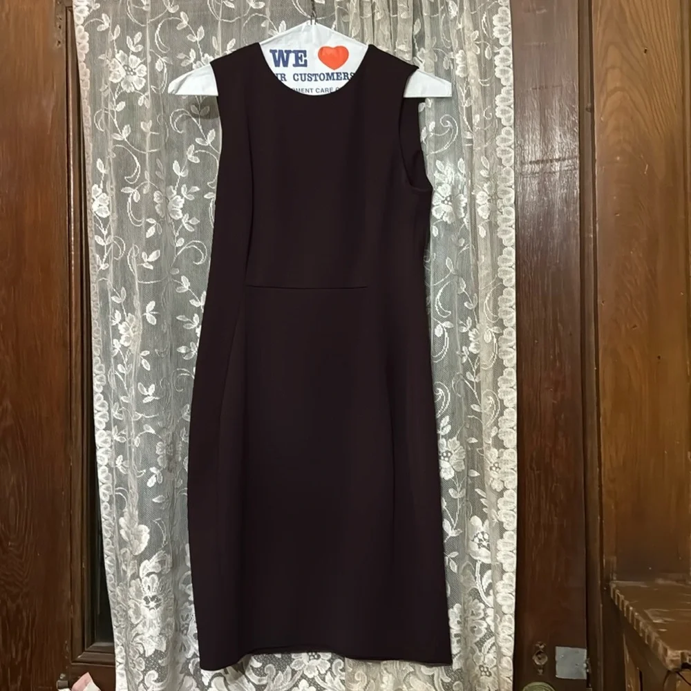 Brand new like condition Calvin Klein deep purple size 10, beautiful dress - Picture 1 of 4